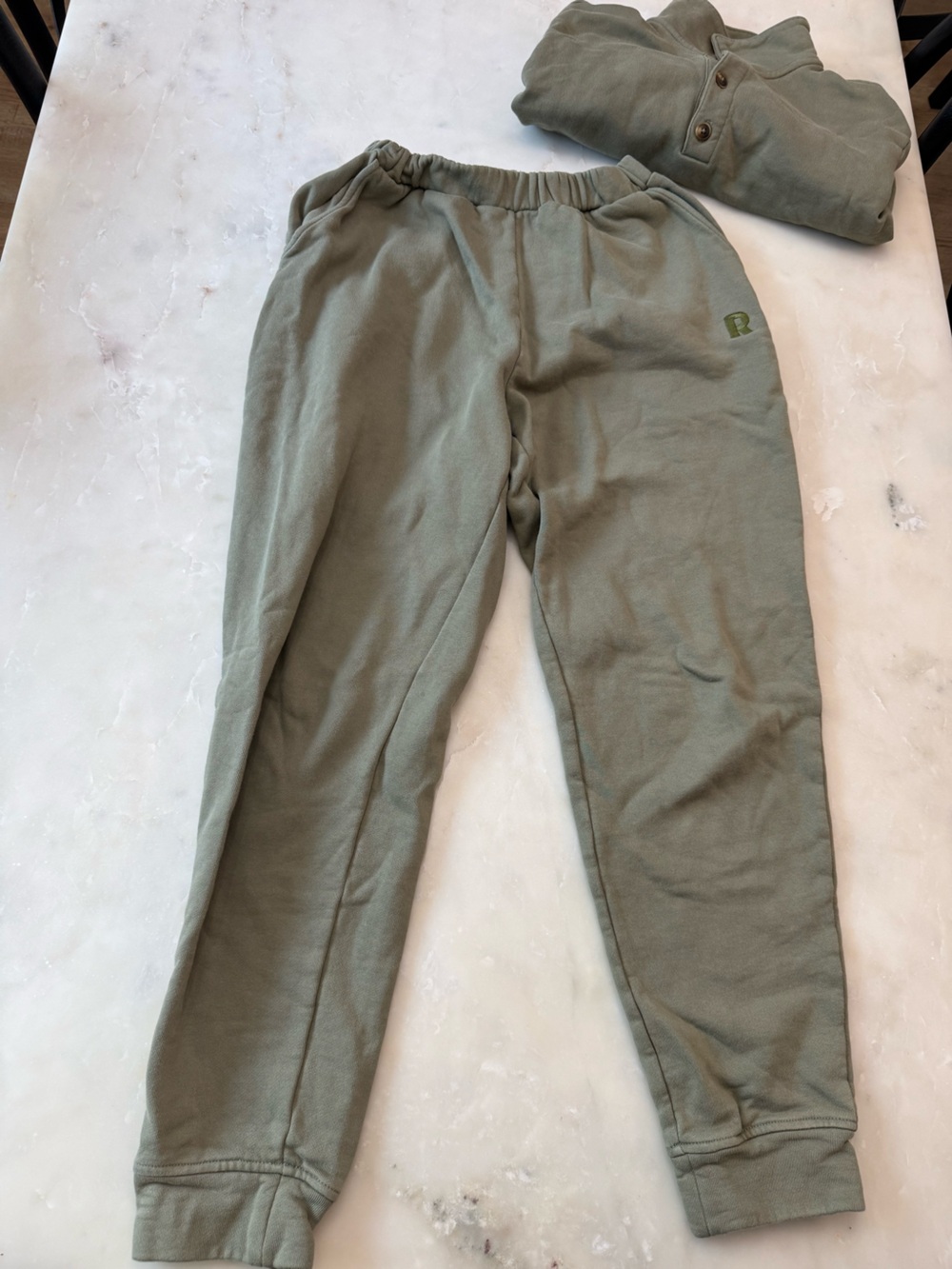 Women's Olive Green sweatset